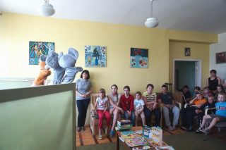 Під час лялькової вистави