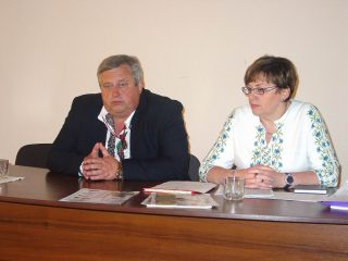 В. Руцький (зліва) і Л. Рожко В. Руцький (зліва) і Л. Рожко