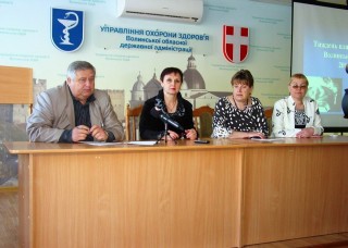 Зліва направо: В. Руцький, С. Поліщук, Л. Шендибило, А. Рибанович Зліва направо: В. Руцький, С. Поліщук, Л. Шендибило, А. Рибанович