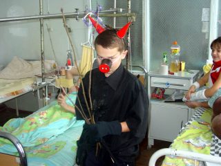 Свято Миколая у Волинській обласній дитячій клінічній лікарні