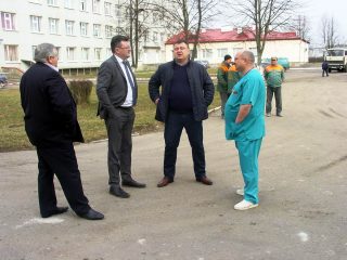 Зліва направо: В. Руцький, І. Ващенюк, С. Ляшенко, М. Гнатів