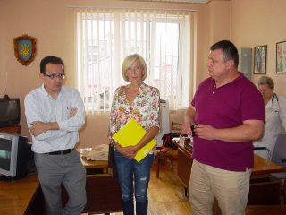 Зліва направо: О. Березюк, І. Мартінофф, С. Ляшенко