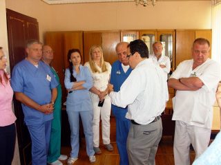 Спілкування з лікарями дитячими хірургами