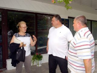 Гості в санаторії «Дачний»