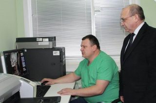 Під час відкриття кабінету