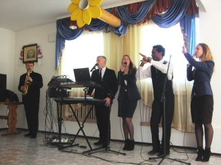 Під час концерту гурту "Шанс-Music" Під час концерту гурту "Шанс-Music"