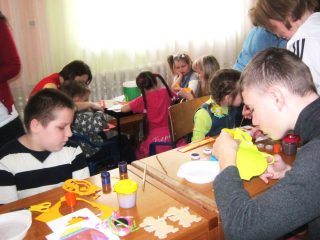 В санаторії для дітей з батьками "Дачний"