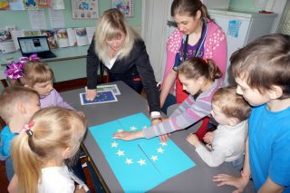 Під час заходів в обласній дитячій клінічній лікарні