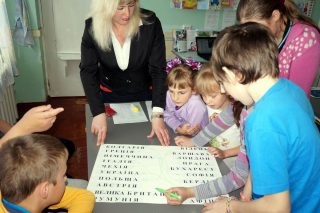 Під час заходів в обласній дитячій клінічній лікарні