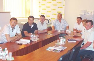Робоча зустріч з приводу відновлення будівельних робіт у Волинському обласному перинатальному центрі