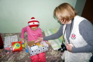 Л. Лонюк в обласній дитячій клінічній лікарні