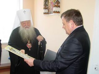 Візит митрополита Луцького і Волинського Української Православної Церкви Ніфонта у Волинське обласне дитяче територіальне медичне об’єднання
