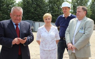 Ознайомчий візит голови Волинської облдержадміністрації Бориса Клімчука на будівництво Волинського перинатального центру Ознайомчий візит голови Волинської облдержадміністрації Бориса Клімчука на будівництво Волинського перинатального центру