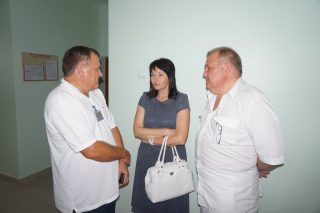 Зліва направо: Г. Ващилін, І. Констанкевич, В. Селюк Зліва направо: Г. Ващилін, І. Констанкевич, В. Селюк
