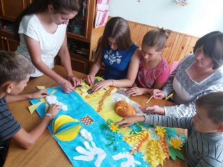 День Незалежності України в санаторії для дітей з батьками “Дачний”