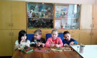 Виставка дитячих робіт з природного матеріалу в обласній дитячій клінічній лікарні Виставка дитячих робіт з природного матеріалу в обласній дитячій клінічній лікарні
