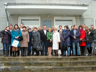 Робоча зустріч з делегацією Хмельницької міської дитячої лікарні Робоча зустріч з делегацією Хмельницької міської дитячої лікарні