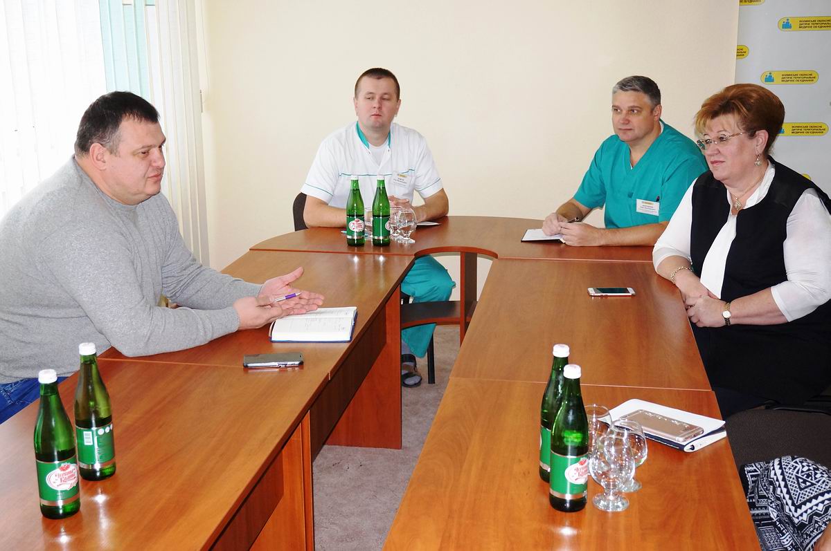 Зустріч з адміністрацією ВОДТМО