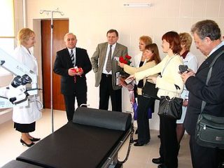 Під час відкриття Центру Під час відкриття Центру