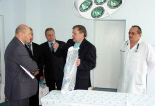 В онкогематологічному центрі В онкогематологічному центрі