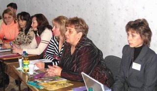 Виступають організатори семінару Виступають організатори семінару