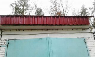 Ремонт даху у приміщеннях для зберігання гуманітарних вантажів