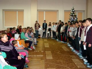 Благодійна акція “Миколай про тебе не забуде” в обласній дитячій клінічній лікарні Благодійна акція “Миколай про тебе не забуде” в обласній дитячій клінічній лікарні