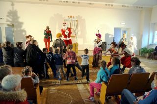 19 грудня - Свято Миколая в обласній дитячій клінічній лікарні 19 грудня - Свято Миколая в обласній дитячій клінічній лікарні