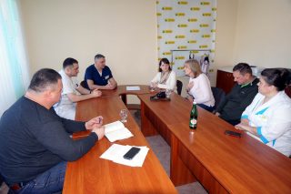 Робоча зустріч з керівництвом закладу