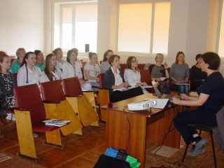 Навчаються лікарі-інтерни та педагогічні працівники Навчаються лікарі-інтерни та педагогічні працівники