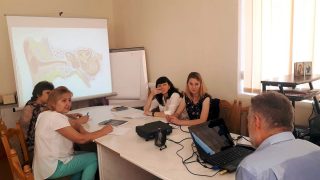 Під час тренінгу у ВОДТМО Під час тренінгу у ВОДТМО