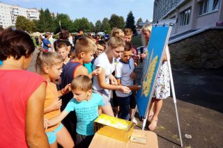 Свято до Дня незалежності в обласній дитячій клінічній лікарні