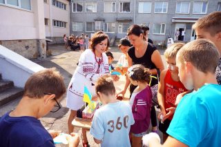 Свято до Дня незалежності в обласній дитячій клінічній лікарні