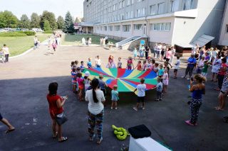 Свято до Дня незалежності в обласній дитячій клінічній лікарні