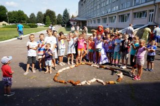 Свято до Дня незалежності в обласній дитячій клінічній лікарні
