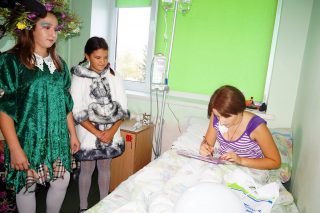 Проект «Здійсни мрію» в обласній дитячій клінічній лікарні Проект «Здійсни мрію» в обласній дитячій клінічній лікарні