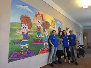 Волонтери “Volunteer Community общини прогресивного іудаїзму” у санаторії для дітей з батьками “Дачний”