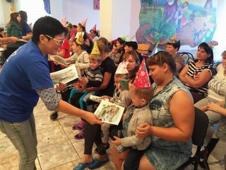 Волонтери “Volunteer Community общини прогресивного іудаїзму” у санаторії для дітей з батьками “Дачний”