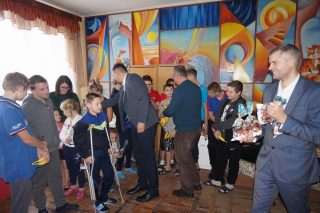 Гості в ортопедо-травматологічному відділенні Гості в ортопедо-травматологічному відділенні