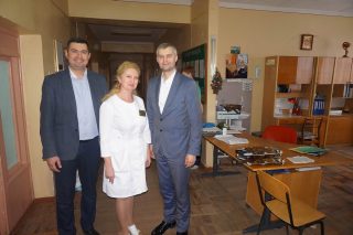 Гості в ортопедо-травматологічному відділенні Гості в ортопедо-травматологічному відділенні