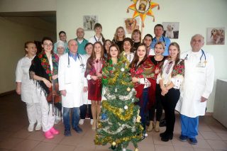 Колядки від лікарів-інтернів Колядки від лікарів-інтернів