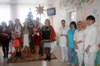 Колядки від лікарів-інтернів Колядки від лікарів-інтернів