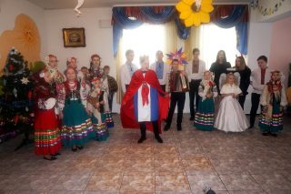 Колядники у санаторії для дітей з батьками «Дачний»