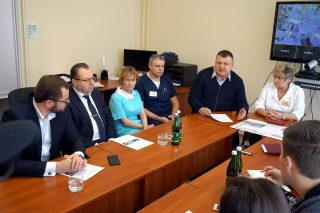 Представники влади м. Луцька в гостях у Волинській обласні дитячій клінічній лікарні