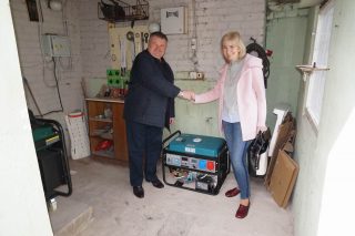 Голова німецького фонду «Чорнобильська допомога» Рита Лімрот вчергове на Волині Голова німецького фонду «Чорнобильська допомога» Рита Лімрот вчергове на Волині