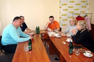 Під час робочої зустрічі Під час робочої зустрічі