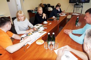 Під час робочої зустрічі Під час робочої зустрічі