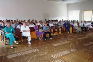 Робочий візит голови обласної ради в обласну дитячу клінічну лікарню Робочий візит голови обласної ради в обласну дитячу клінічну лікарню