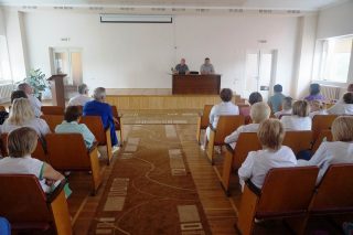 Робочий візит голови обласної ради в обласну дитячу клінічну лікарню Робочий візит голови обласної ради в обласну дитячу клінічну лікарню