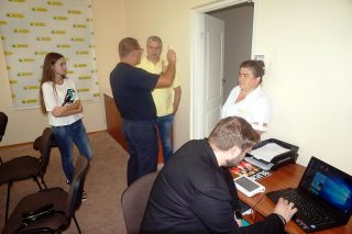 Благодійний фонд «Свічадо» передав у ВОДКЛ прилад для діагностики патології слуху у новонароджених Благодійний фонд «Свічадо» передав у ВОДКЛ прилад для діагностики патології слуху у новонароджених